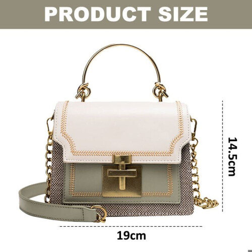 Joker portable shoulder bag in artificial leather with chain 1