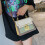 Joker portable shoulder bag in artificial leather with chain 5