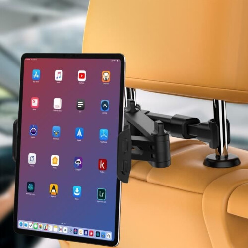 LinQ Car Mount - Headrest - 360 Rotating - Extendable Arm - Tablet Compatible 2