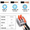 Compact Wire Connector, 100pcs Electrical Connector, Lever Nut Connector, Automatic Connection Terminals 2