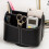 Rotating Remote Control Holder, Multimedia Organizer with 5 Compartments, Multifunctional Leather Desk Organizer, TV 2