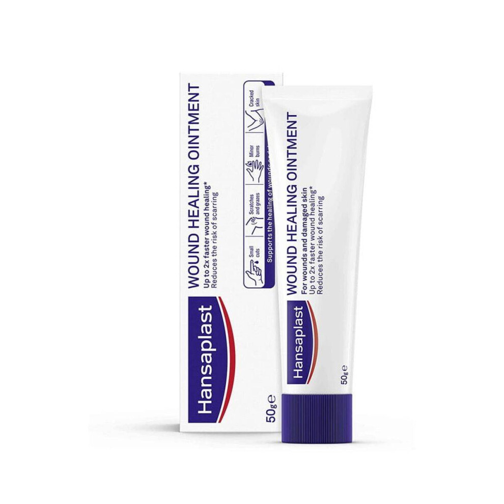 Hansaplast Wound Heal Ointment 50g Fast Healing Skin Repair & Protection Ointment