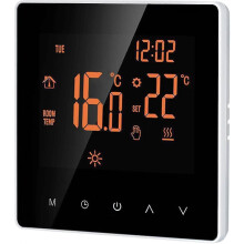 Smart Thermostat Digital Room Thermostat Programmable Lcd Display Touch Screen App Control Electric Wall Thermostat With Internal Sensor/floor Sensor