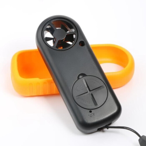 SALUTUYA Pocket Digital Anemometer - Temperature Indicator - Portable 1