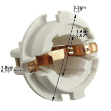 4Pcs Car Rear Tail Light Lamp Bulb Socket Holder 63216943036 for 7 Series X3 X5 E53 E38 E65 E70 E83