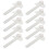 10 Pcs Bee Feeder Honey Entrance Feeder Beekeeping Cap Thread Feeder Durable 1
