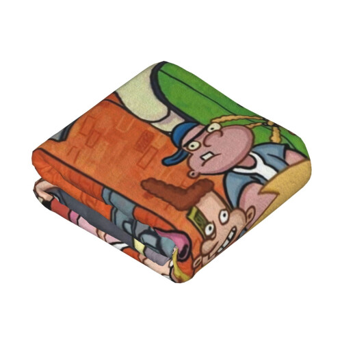 Manta de flanela macia Hey Arnold 80x60 polegadas 1
