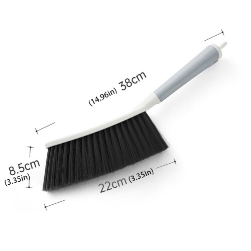 Soft Fur Dust Brush with Long Handle for Sofa Bed Carpet 2