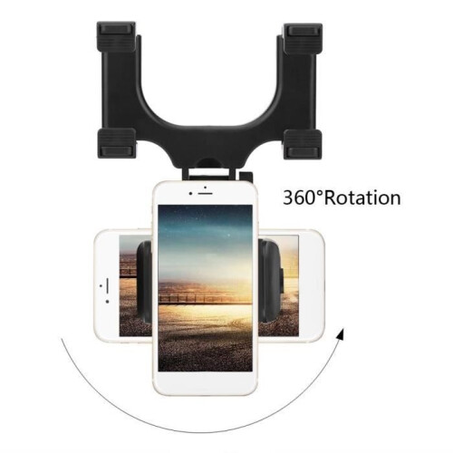 Romantic Universal Car Rearview Mirror Phone Holder 2