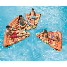 Aufblasbare Pizza-Matratze – INTEX – Maße: 175 x 145 cm – PVC – Unisex – 2 Jahre Garantie