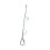 Long Leg Lifter Strap for Seniors – Nylon Webbing, Rigid 2