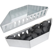 Cesto para carvão para churrasqueiras Weber - Acessório para churrasqueiras tipo kettle de 57 cm - Compatível com churrasqueiras Weber 7403