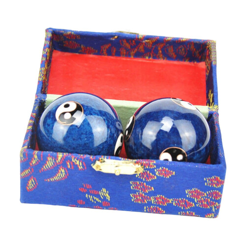 Set de masaje de manos con bolas Baoding de 4,5 cm 1