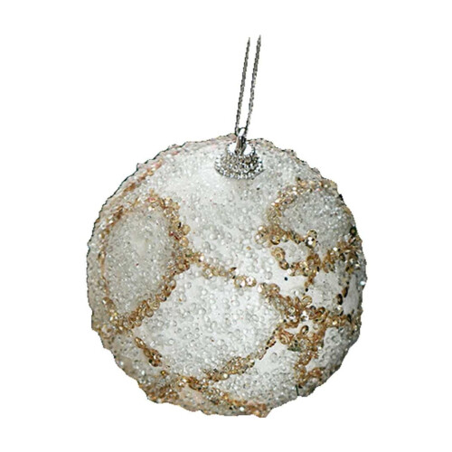 Fankiway fløyelsjulekuler, 8 cm skumtrepynt 1