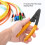 GOTOTOP 3-Hole Fiber Optic Stripper Crimping Pliers with Hex Socket Wrench 2