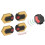 Smart Wireless Bicycle Turn Signals, Front and Rear LED Direction Indicator Bicycle Accessory 4