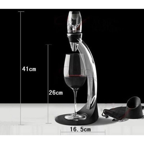 FLOUREON Complete Wine Decanter Aerator Set 1