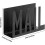 Mail Sorter - Black Metal - Letter Organizer - Elegant Design - Compact - Durable 2