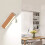 Goeco LED Indoor Wall Light - 360 Rotation - Solid Wood - Bedroom 4