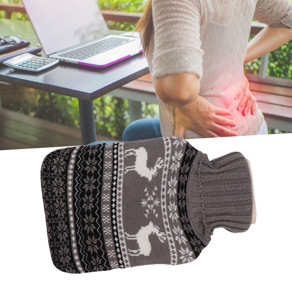 Knitted Waist Cover Hot Water Bottle Winter