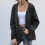 Women's Windproof Waterproof Hooded Jacket - ALLOWITH - SKY - Black - Comfortable and stylish 3