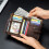 Men's Genuine Leather Wallet with RFID Blocking - Brown - Soft - Vertical Square Shape 2