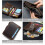 Men's Genuine Leather Wallet with RFID Blocking - Brown - Soft - Vertical Square Shape 3
