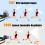 Headlamp - FENTEC - 2000 Lumens - USB Rechargeable - 6 Modes - Smart Sensor 4