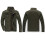Men's Quilted Aviator Jacket, Solid Color Jacket, Stand-Up Collar Jacket, Casual Jacket, Khaki Jacket 3