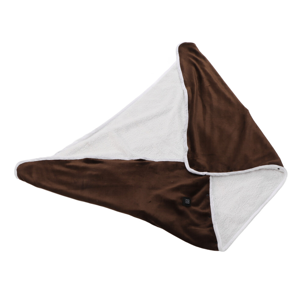 Mink Velvet Heated Shawl USB