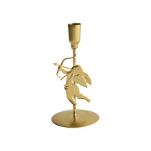 Bougeoir en métal pour la Saint-Valentin - Décoration intérieure (1 pièce)