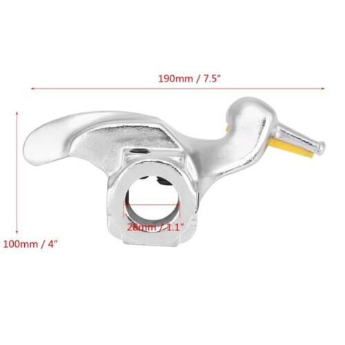 28mm Car Wheel Tire Changer Mounting Tool with Long Tail Tire Head 2