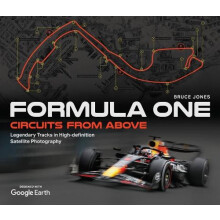 Formula One Circuits From Above by Bruce Jones Hardcover Book