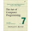 Art of Computer Programming Volume 4 Fascicle 7 The by Donald Knuth Pa 1