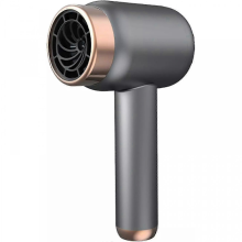 2025 Fast Drying Cordless Hair Dryer, Rechargeable Portable Hair Dryer, Dark Grey, Lightweight for Travel