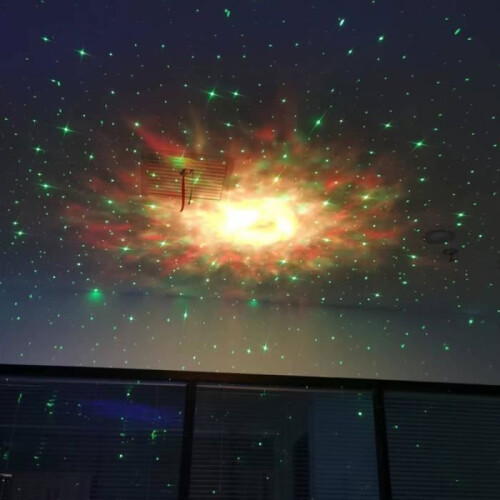 Projetor LED de Astronauta Multicolor para Quarto e Decoração Interior Ambiente Relaxante