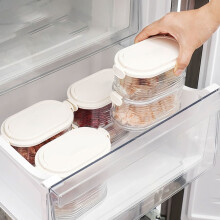 Recipientes empilháveis para armazenamento de alimentos, à prova de umidade, 335 ml (11,8 oz)