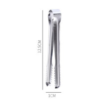Pinzas de servir de acero inoxidable de 12,5 cm