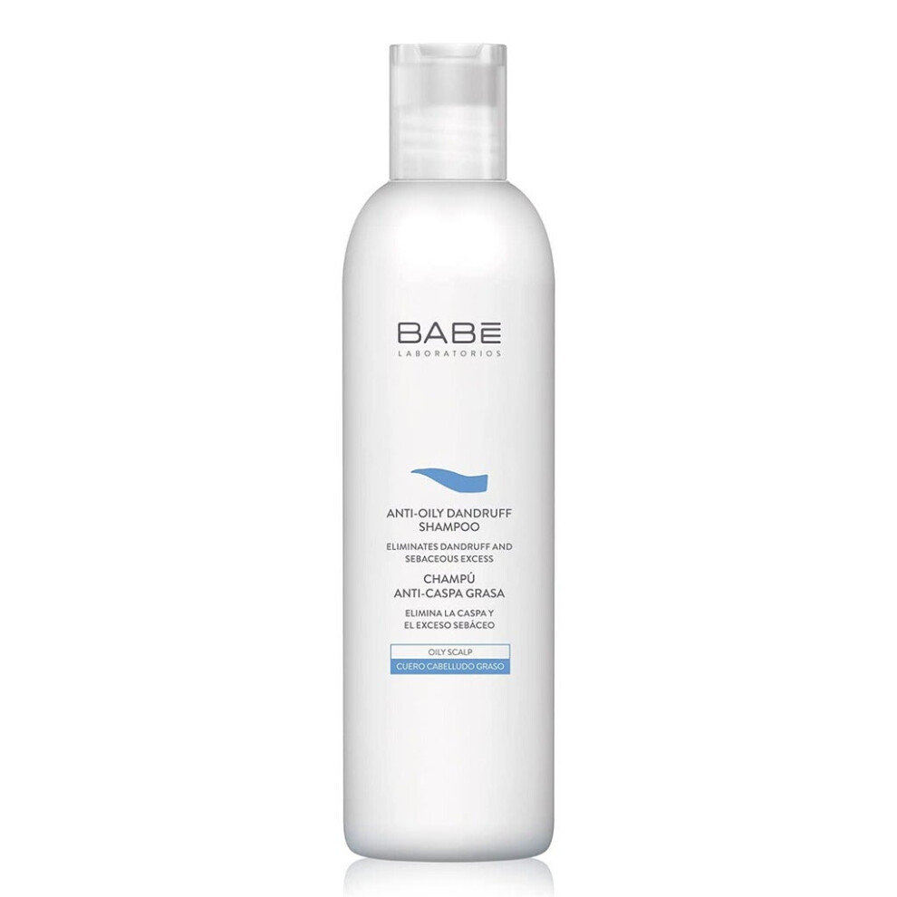 Babe Anti-Oily Dandruff Shampoo 250 ml | Controls Excess Oil & Scalp Greasiness | Reduce Flaking