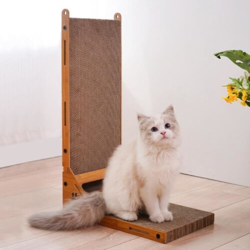 Thickened Vertical Cat Scratcher, Durable Indoor Cat Scratching Post 2