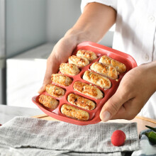 Moule à saucisses en silicone – Réutilisable, antiadhésif,