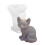 Moule en silicone pour chien, idéal pour sculpter et cuire - 1 pièce 1