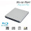 External 3D USB 3.0 Blu-ray DVD Player, Portable Blu-ray DVD CD RW Burner, CD Rack for MacBook OS, Windows 7, 8, 10, Linux 2