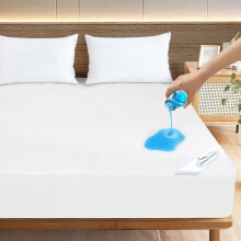 Protège-matelas imperméable pleine grandeur, surface en éponge