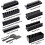 Sushi making tool kit, 10-piece sushi making tool kit, reusable as a gift for 4