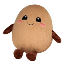 Boneca de Pelúcia Batata Kawaii, Macia e Fofinha, 3 Tamanhos