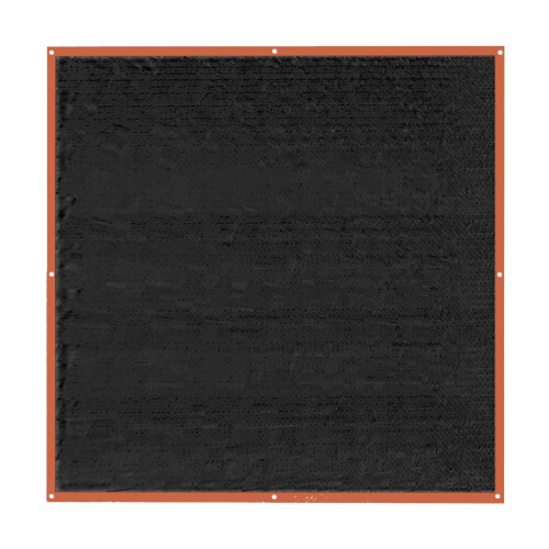 Vela de sombra externa em malha HDPE com bloqueio UV - Pacote com 1 unidade