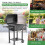 House of Home BBQ Smoker XL Grill Folding Tables Adjustable Pan 5