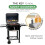 House of Home BBQ Smoker XL Grill Folding Tables Adjustable Pan 6