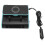 Ventilatore per auto 4 in 1 con caricatore wireless, supporto per telefono e 1